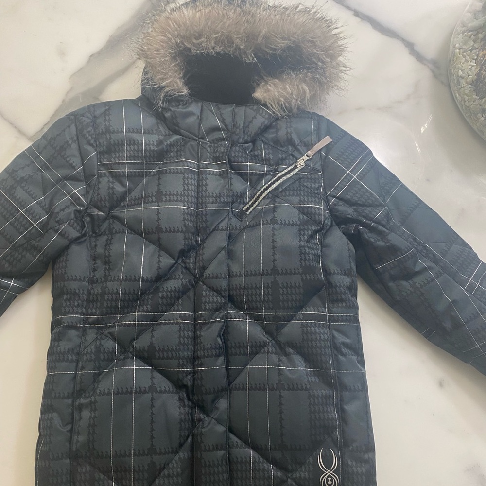 Spider kids ski coat